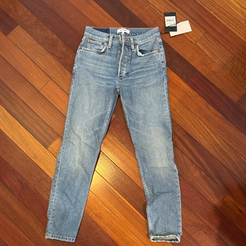 NWT RE/DONE Light Blue Skinny Jeans